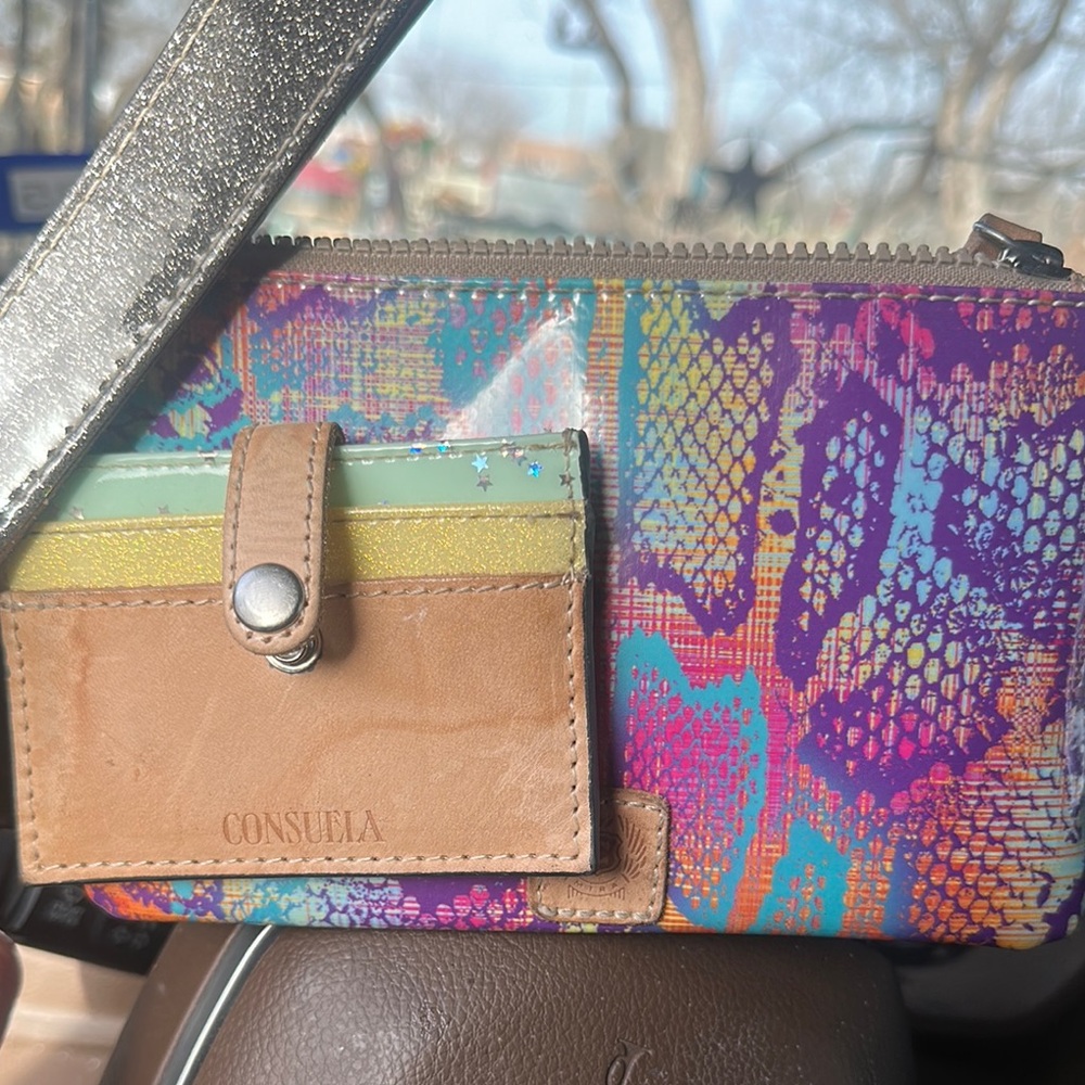 Consuela Multicolor Wristlet
